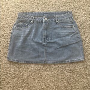 Denim Mini Skirt (brand new, never worn)